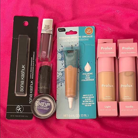 Sonia Kashuk Other - Prolux Foundation Light and Valnilla, Sonia Kashuk Hydrating Under Eye Concealer